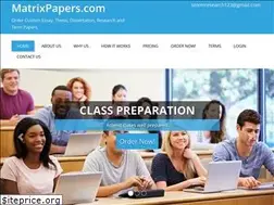 Sites similar to matrixpapers.com