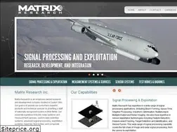 Sites similar to matrixresearch.com