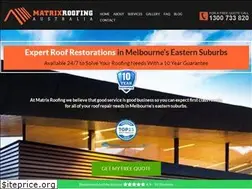 Sites similar to matrixroofing.com.au