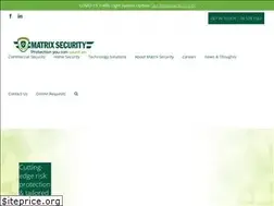 Sites similar to matrixsecurity.co.nz