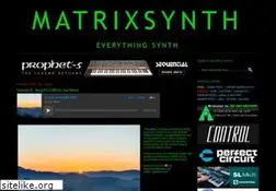 Sites similar to matrixsynth.com
