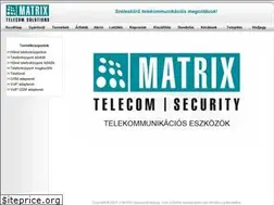 Sites similar to matrixtelecom.hu