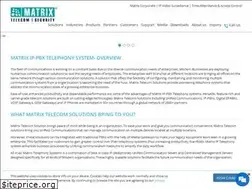 Sites similar to matrixtelesol.com