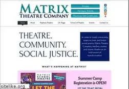 Sites similar to matrixtheatre.org