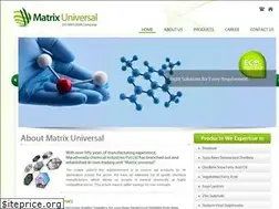 Sites similar to matrixuniversal.com
