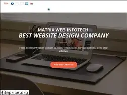 Sites similar to matrixwebinfotech.com