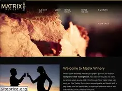Sites similar to matrixwinery.com