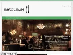 Sites similar to matrum.se