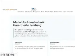 Sites similar to matschke-haustechnik.de