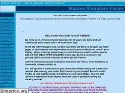Sites similar to matsenminiaturefarms.com