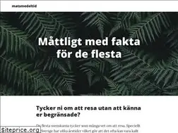 Sites similar to matsmedeltid.se