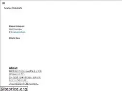 Sites similar to matsuihidetoshi.work