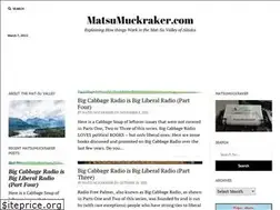 Sites similar to matsumuckraker.com