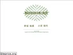 Sites similar to matsunomi.net