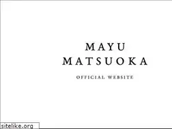 Sites similar to matsuokamayu.jp