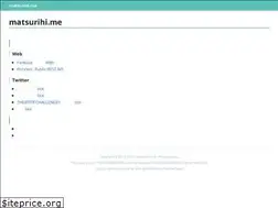 Sites similar to matsurihi.me
