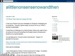 Sites similar to matt-alittlenonsensenowandthen.blogspot.com