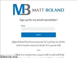 Sites similar to matt-boland.com