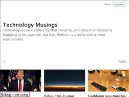 Sites similar to matt.haughey.com