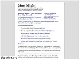 Sites similar to matt.might.net