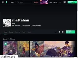 Sites similar to mattahan.deviantart.com