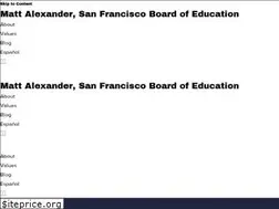 Sites similar to mattalexandersf.org