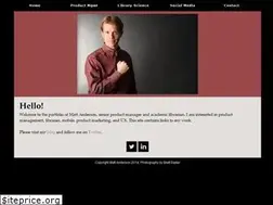 Sites similar to mattanderson.org