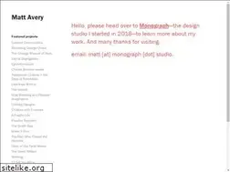Sites similar to mattavery.design