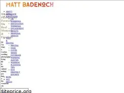 Sites similar to mattbadenoch.com
