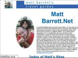 Sites similar to mattbarrett.net