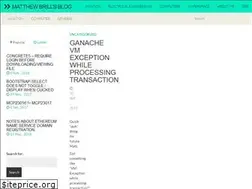 Sites similar to mattbrill.com