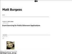 Sites similar to mattburgess.medium.com
