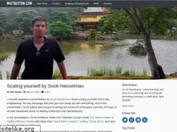 Sites similar to mattbutton.com
