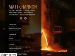 Sites similar to mattchannon.com