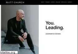 Sites similar to mattchurch.com