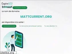 Sites similar to mattcurrent.org