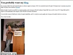 Sites similar to mattcutts.com