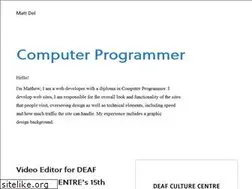 Sites similar to mattdel.com