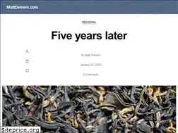 Sites similar to mattdemers.com