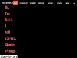 Sites similar to mattdever.com