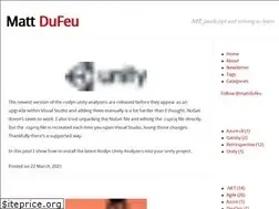 Sites similar to mattdufeu.co.uk