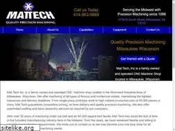 Sites similar to mattechmachining.com