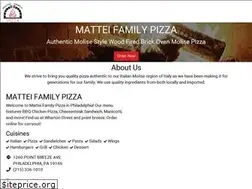 Sites similar to matteifamilypizza.com