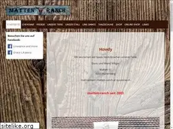 Sites similar to matten-ranch.ch