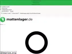 Sites similar to mattenlager.de