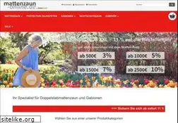 Sites similar to mattenzaun-online.de