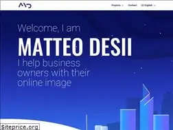 Sites similar to matteodesii.com