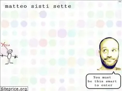 Sites similar to matteosistisette.com