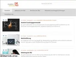 Sites similar to matter-aerosol.ch