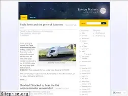 Sites similar to matter2energy.wordpress.com